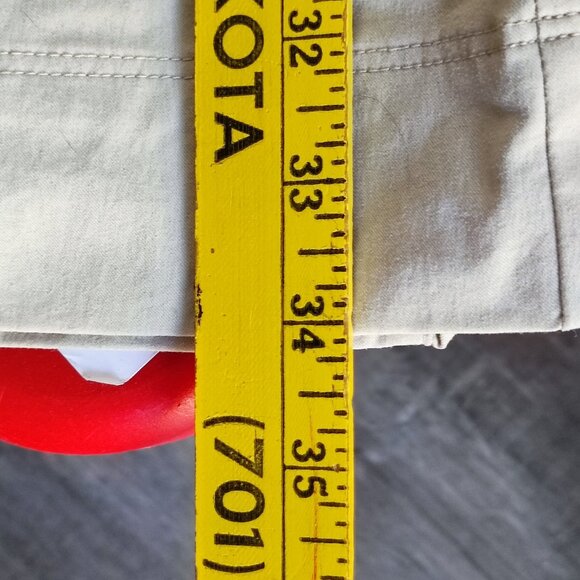 Columbia Omni-shield lightweight outdoor pants cream women's size 12 long - Picture 14 of 16